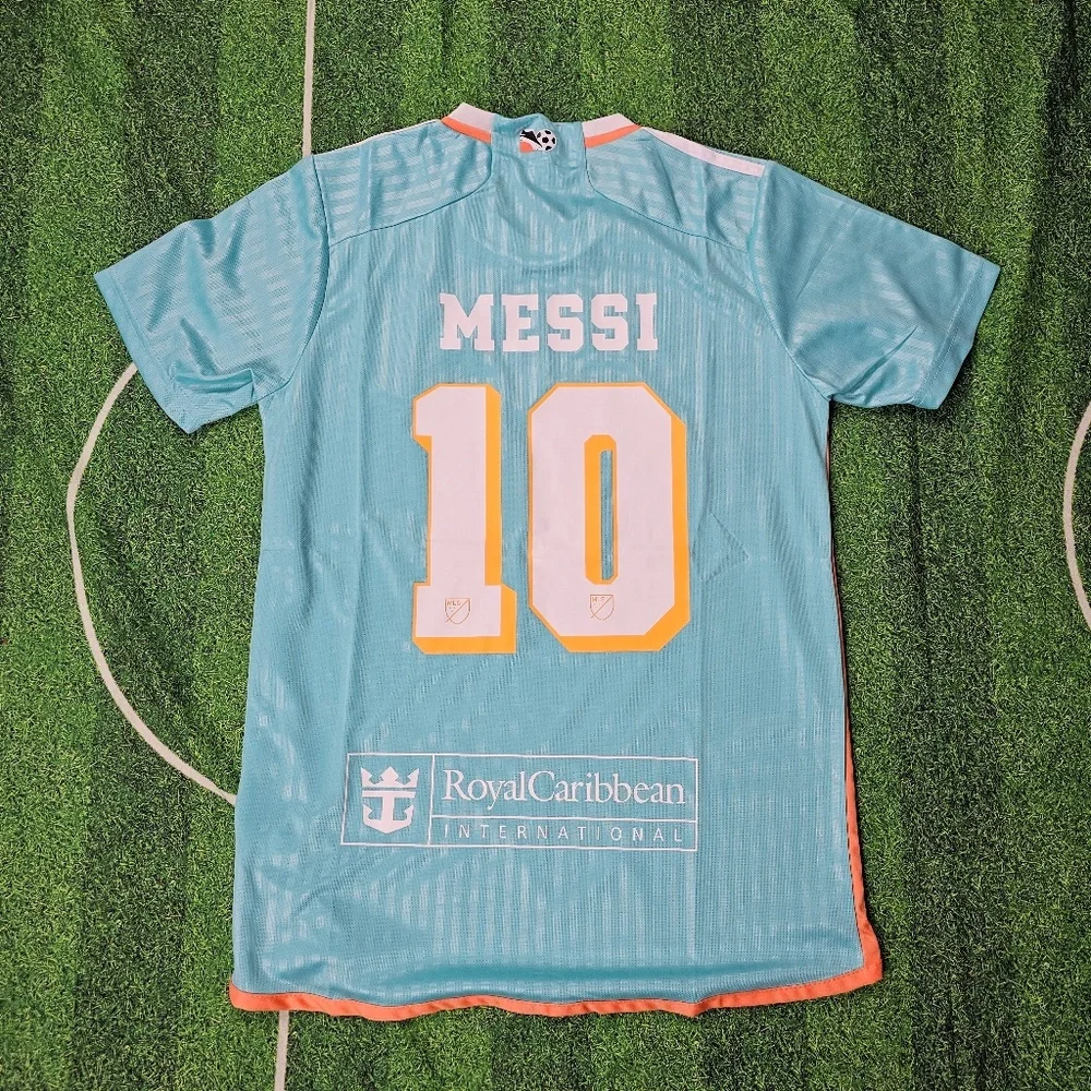 Men's Messi Inter Miami Mens Soccer Jersey Playera de Miami Male Football Shirt - Picture 1 of 4